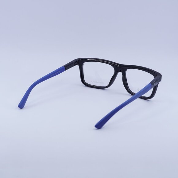 Gucci GG1737O 003 Eyeglasses Black/Blue 54mm Rectangle Frame - Picture 3 of 11